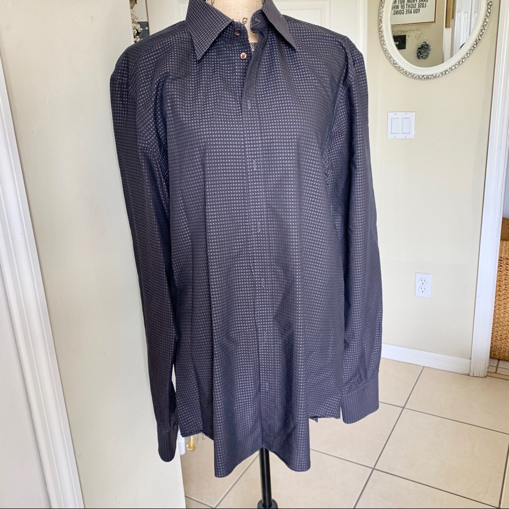 Dolce and Gabbana gold poplin shirt